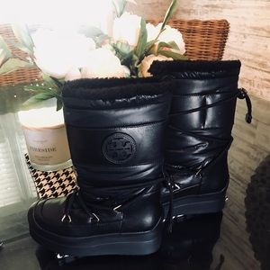 tory burch cliff snow boots